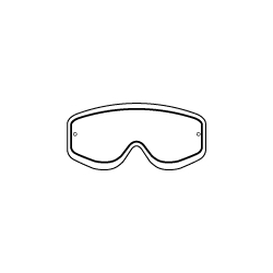 KTM KTM Racing Goggles Double Lens Clear